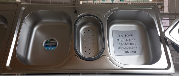 LS-10050G3 STAINLESS STEEL KITCHEN SINK
