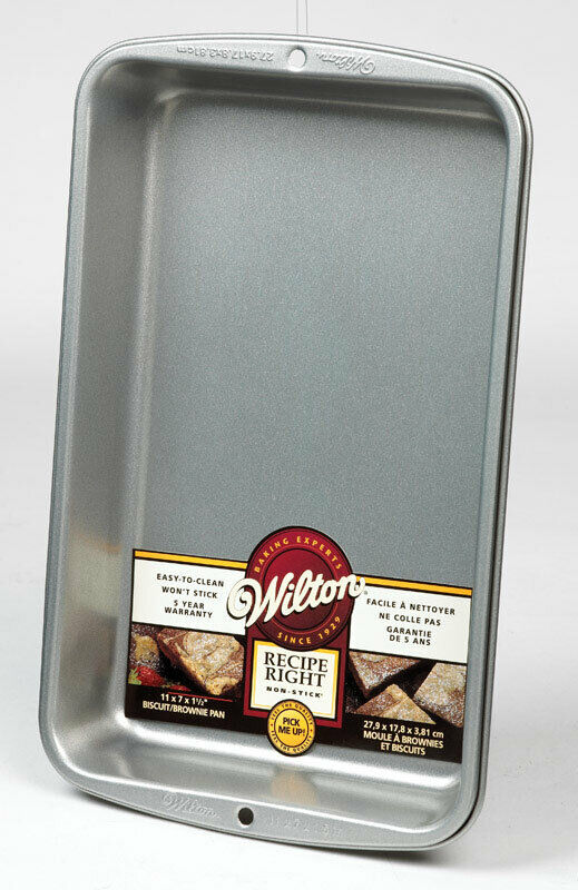 WILTON 2105-960 11x7 BROWNIE PAN