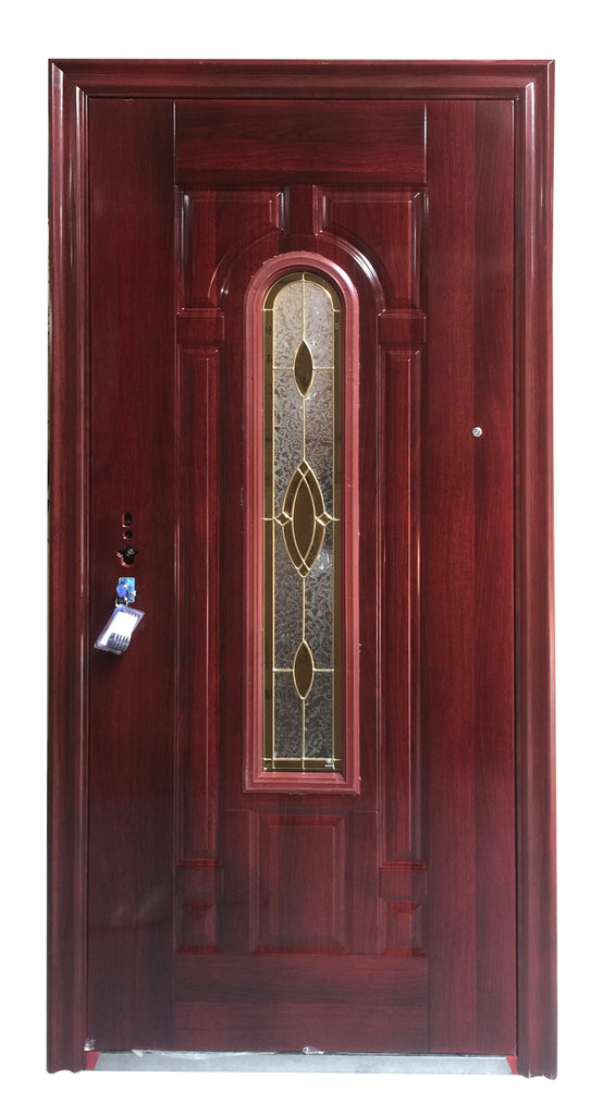 DW-S037 Single Steel Security Door Color As Catalog
