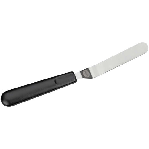 WILTON 409-7712 Angled Icing Spatula with Black Handle, 9-Inch