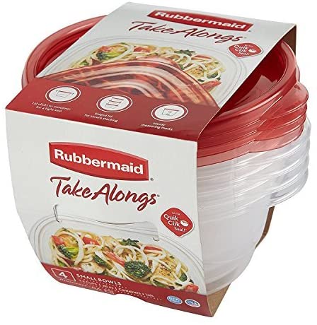 RUBBERMAID 4 SMALL BOWLS
