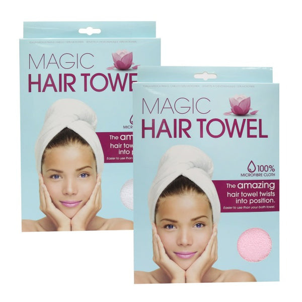 MAGIC HAIR TOWEL MICROFIBRE WRAP