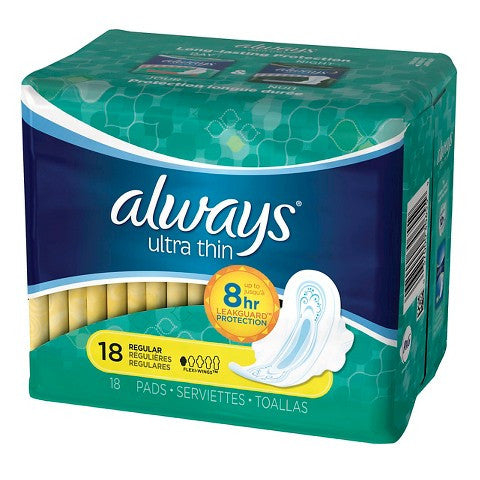Always Ultra Thin Liners 10 Regular
