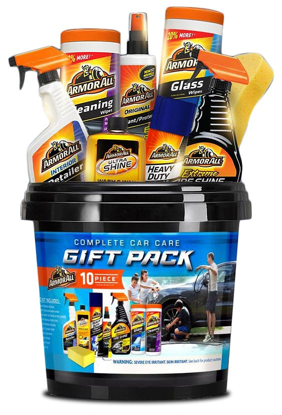 ARMOR ALL 10PC BUCKET GIFT PACK