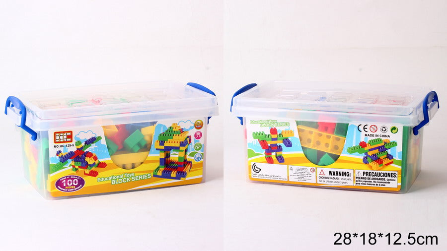 100PCS EDUCATIONAL TOYS BUILDING BLOCKS