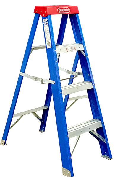 H52016 FIBERGLASS & ALUMINUM 6' LADDER