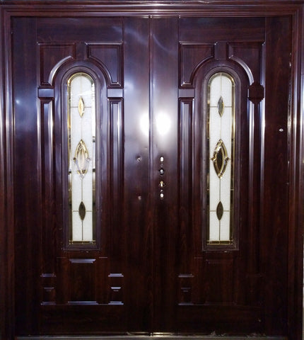 INSIDE OPENING DW-S037 Double Security Door Color 2099-6