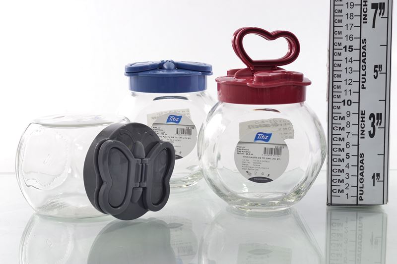 KC-222 GLASS JAR