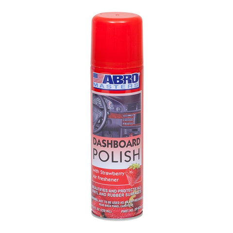 ABRO DASHBOARD POLISH WITH STRAWBERRY AIR FRESHNER