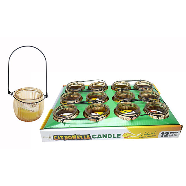 CITRONELLA CANDLE IN JAR