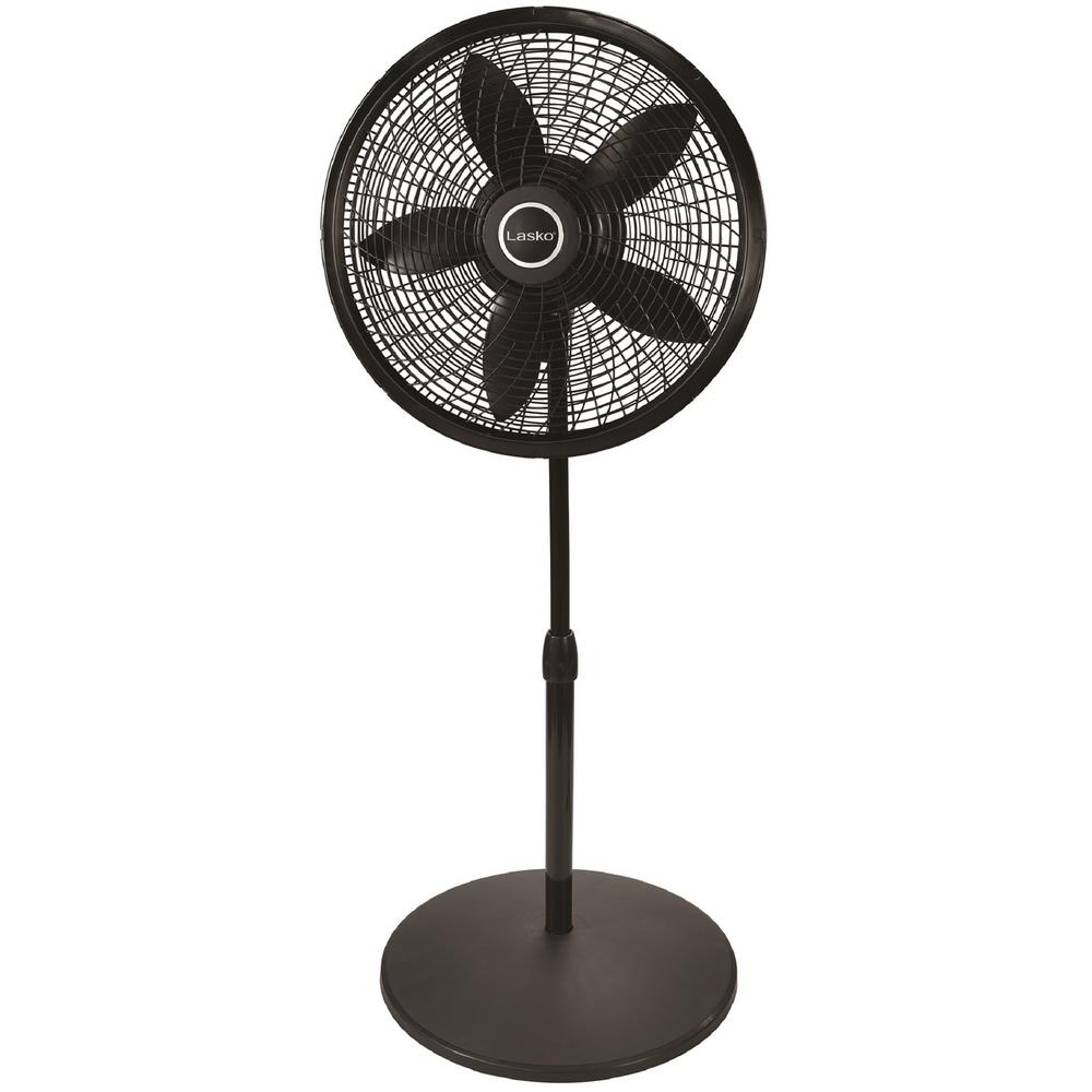 LASKO PEDESTAL FAN BLACK 18"