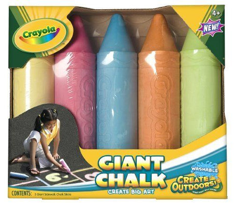 CRAYOLA WASHABLE GIANT CHALK