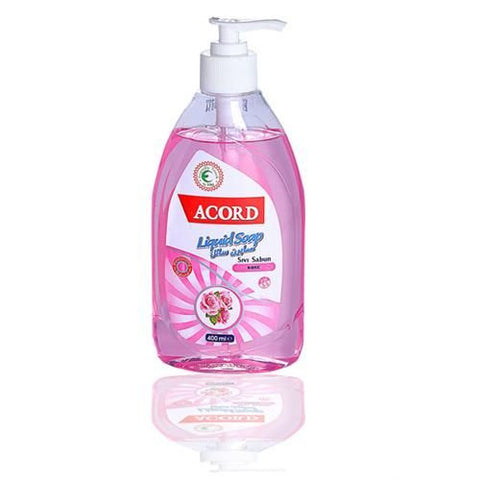 Acord 400ml Sivi Sabun Rose Liquid Soap